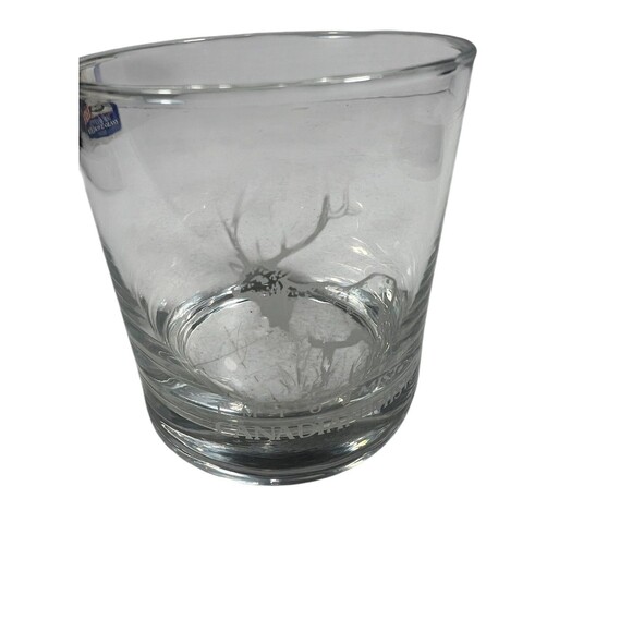 Canadian Mist Whiskey Glass 1993 Happy Holidays Wildlife Collectors Cup VTG - Picture 3 of 16
